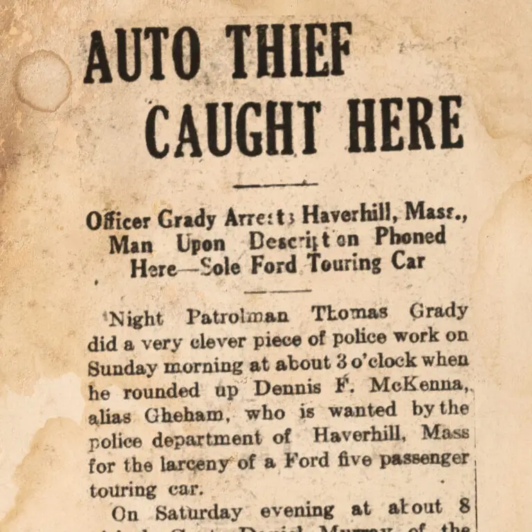 Crimes and Consequences