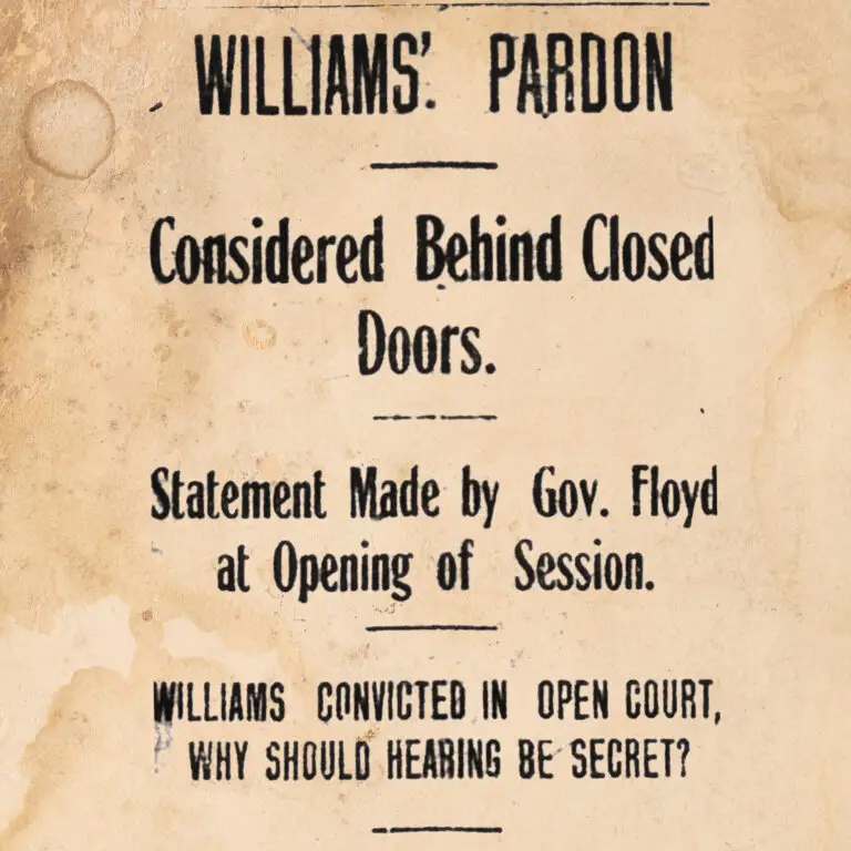 John Williams pardon