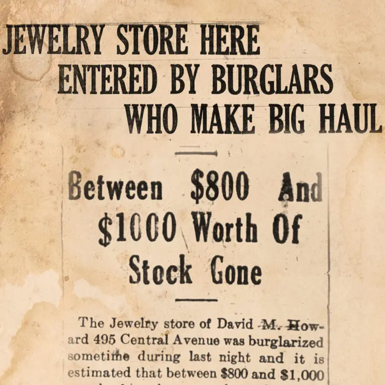 Howard Jewelry Heist