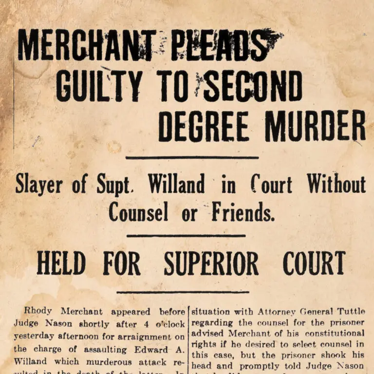 Tragedy at the County Farm