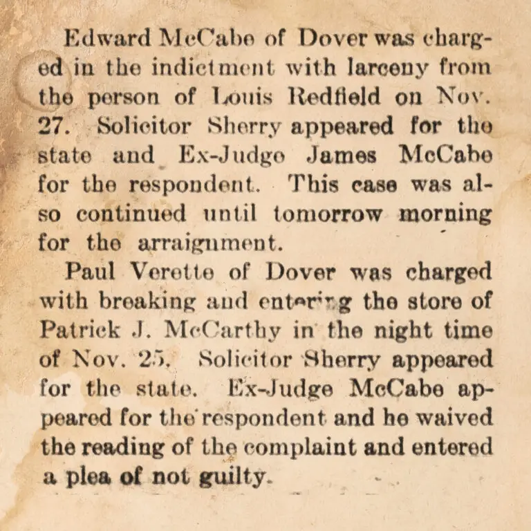 Ambush at the Eliot Bridge