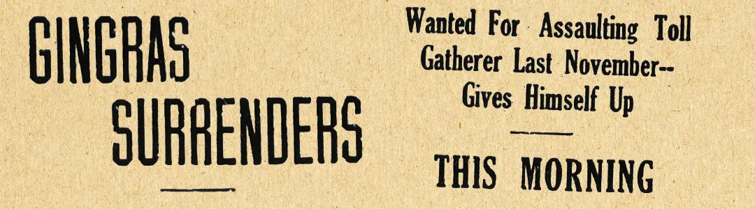 Ambush at the Eliot Bridge