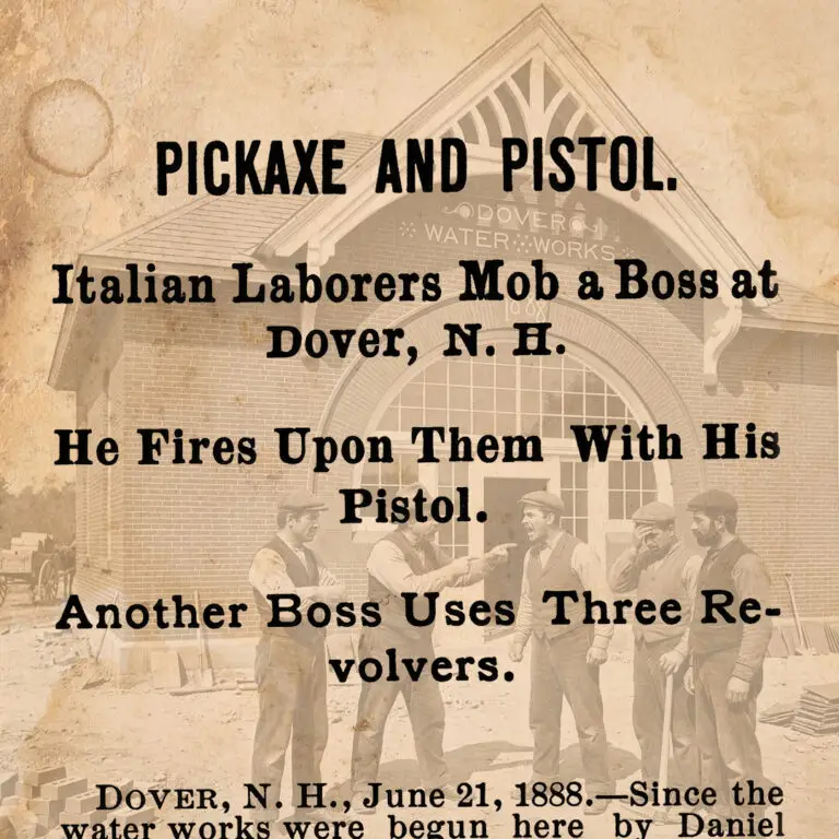 The Water Works Riot of 1888