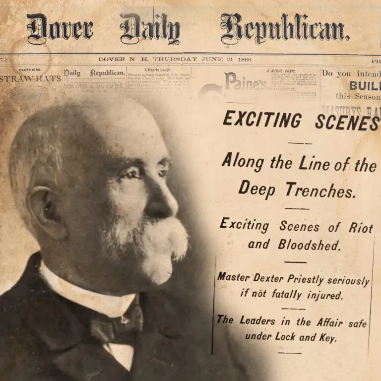 The Water Works Riot of 1888