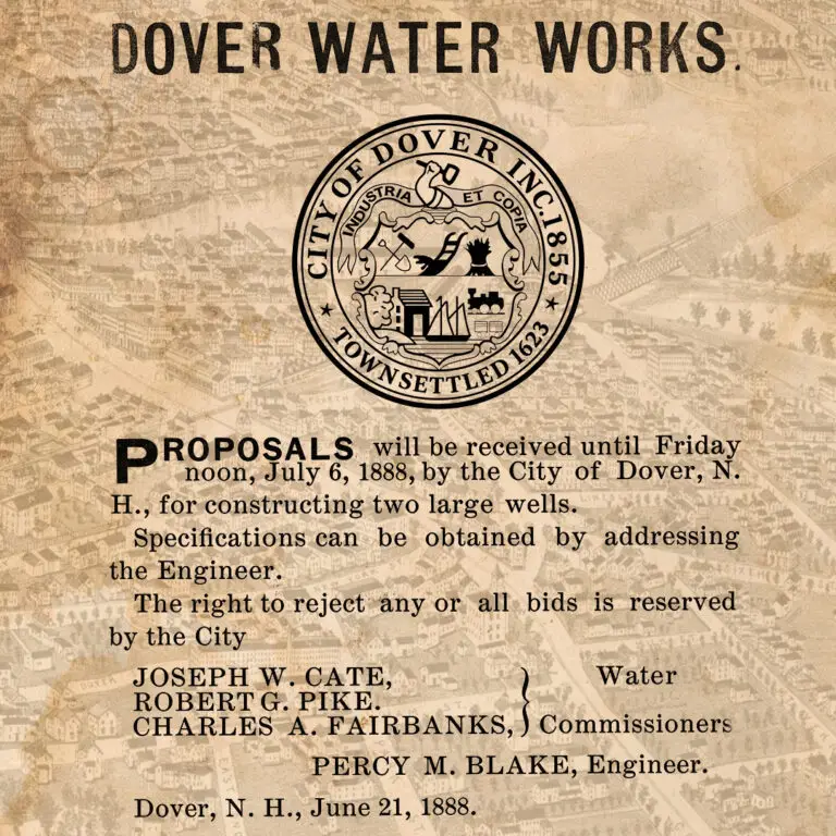 The Water Works Riot of 1888