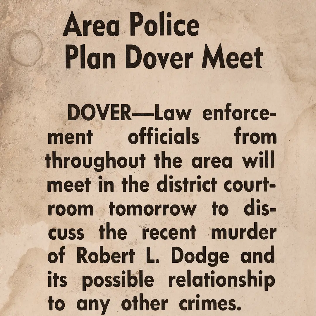The Murder of Robert Dodge